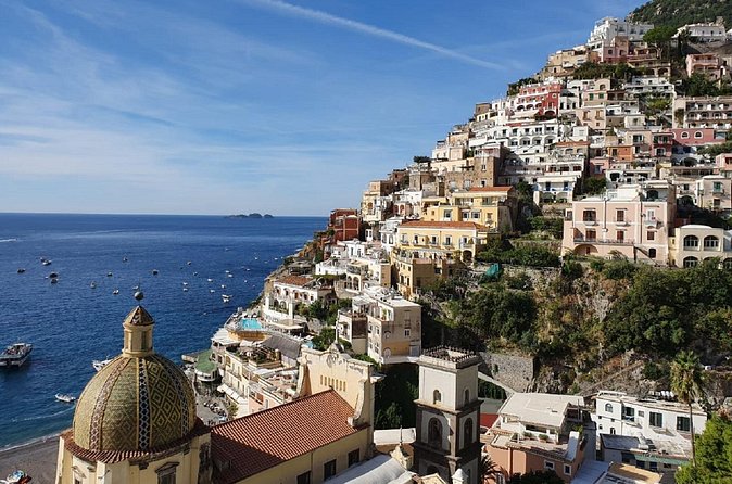 Positano and Amalfi Guided Tour by Sea from Naples - The short ferry from Amalfi to Positano