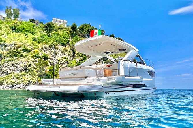 Private boat tour from Naples to Capri+Amalfi Coast JEANNEAU DB43 - Faraglioni, swimming, and time on Capri