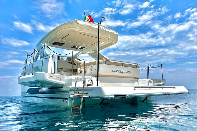 Private boat tour from Naples to Capri+Amalfi Coast JEANNEAU DB43 - Positano, Nerano, and Li Galli