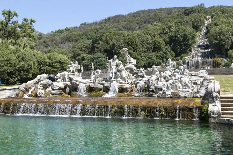 Private Caserta Royal Palace and Gardens Tour inc. Shuttle - The shuttle ride to the English Garden
