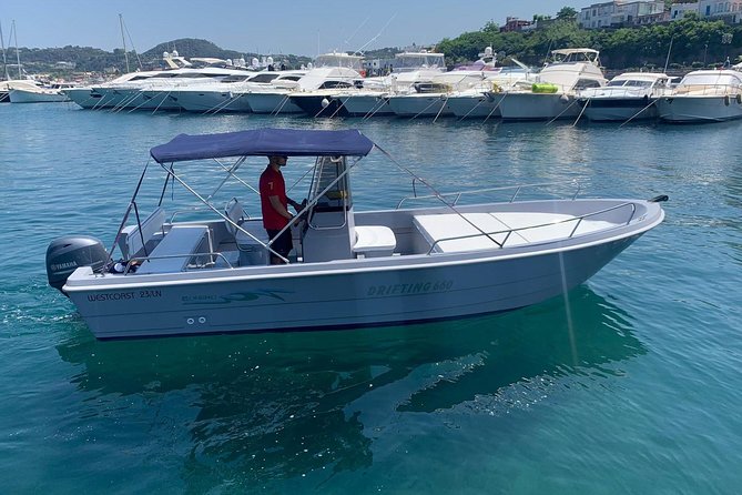 Private excursion to the island of Ischia by Conero 6.6m boat - Four hours circling the island and stopping for lunch