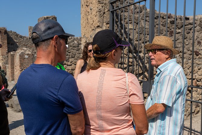 Private Pompeii Tour With Guide and Transfer Included - The 70 BC amphitheater and public entertainment
