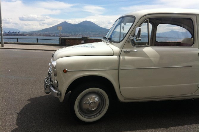 Private Tour: Naples Food Tasting Tour by Vintage Fiat 500/600 - Sausage, buffalo mozzarella, and local wine