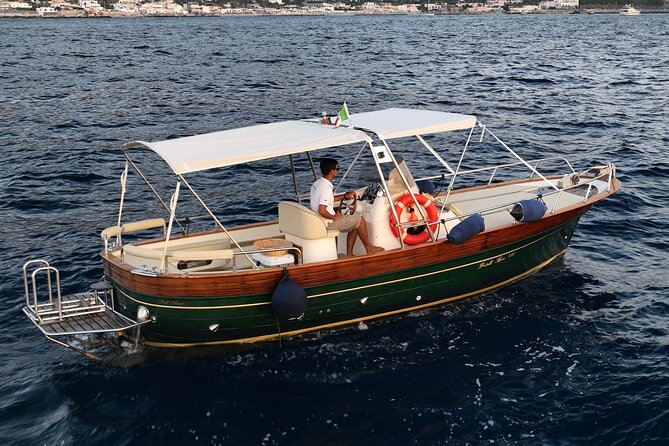 Private tour of the island of Ischia on a Fratelli Aprea gozzo - Castello Aragonese from the sea