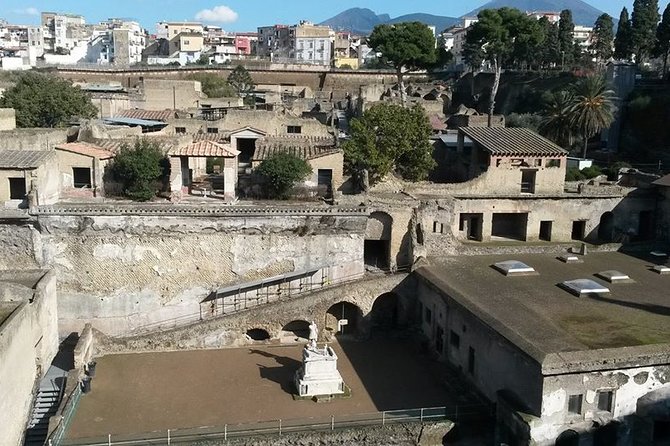 Private Walking Tour through the Historical City of Herculaneum - House of the Wooden Partition: rare furniture in a private home