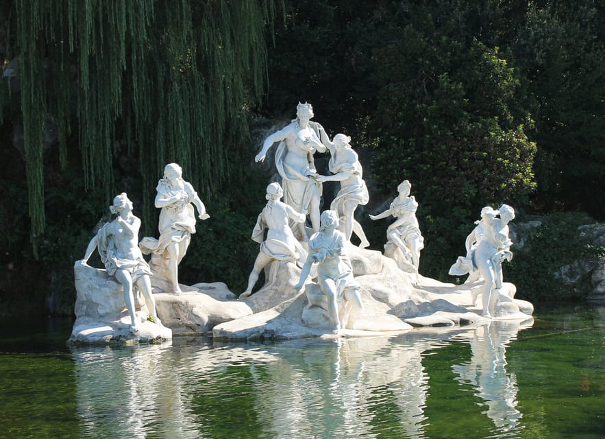 Royal Palace of Caserta: Entrance Ticket - Skip the Line WITH OPTIONAL TRANSFER - The English Gardens and a quieter change of mood