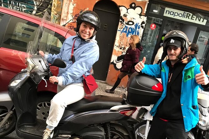 Scooter Tour In Naples - Castel Nuovo, the Maschio Angioino