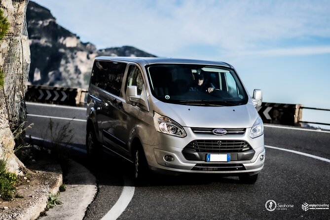 Shared shuttle service from Naples Central Station to Praiano - Shared pickups and stops along the coast