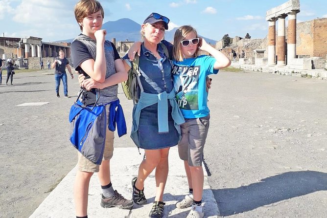Shore Excursion Tour for Kids from Naples Port to Pompeii and Vesuvius - The value of a $567.16 private tour