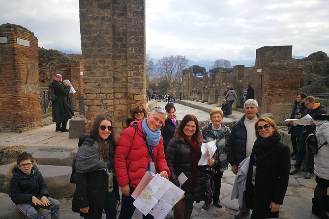Shore tour of Pompeii, Vesuvius and Herculaneum. - The driver can shape the day