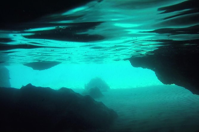 Snorkeling among the Underwater Caves of Ischia Ponte - The Green Grotto and the first cave swim