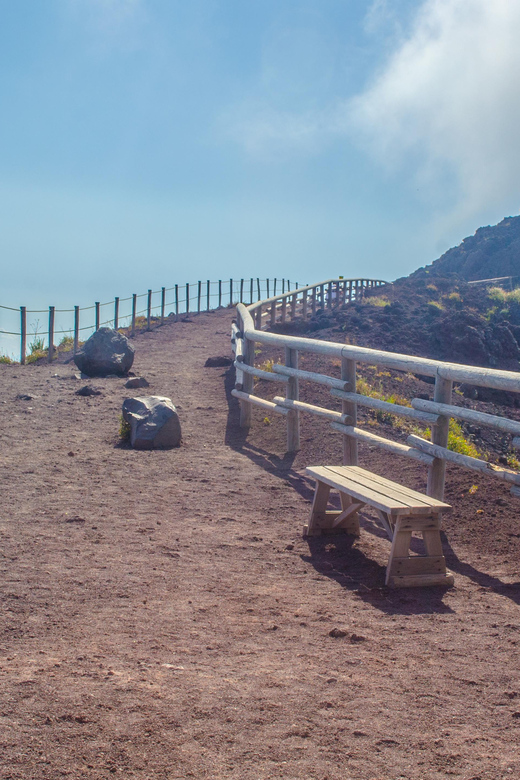 Vesuvius National Park Skip-The-Line Ticket and Audio Guide - Reaching the crater rim