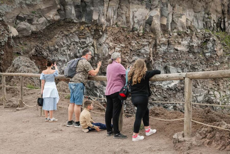 Vesuvius Volcano Experience: from Naples, Pompeii and Rome - Using the smart audio guide properly