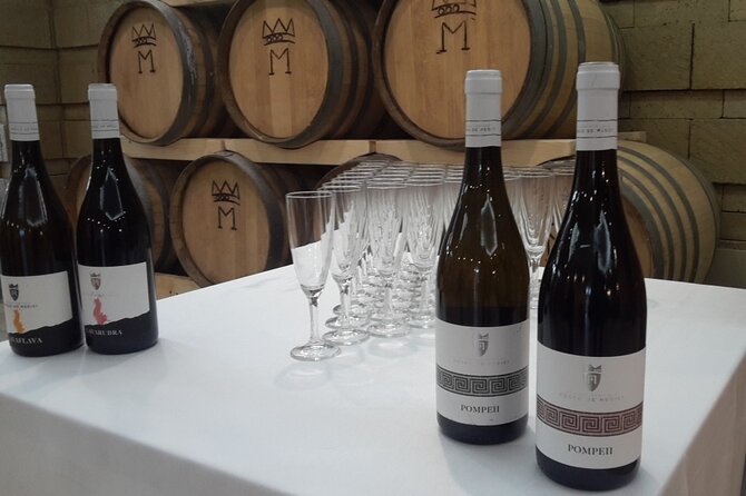 Visit 2 wine producers with tasting and transportation included - Azienda Fuocomuorto and its lava-built cellar